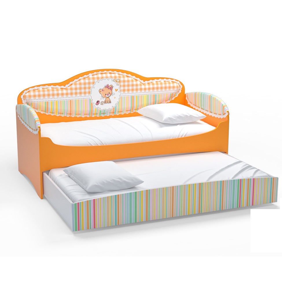Диван-кровать для девочек Mia Манго