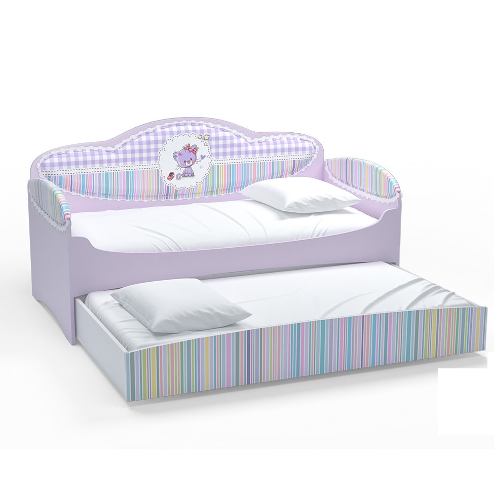 кровати для девочек до 3 лет с бортиками