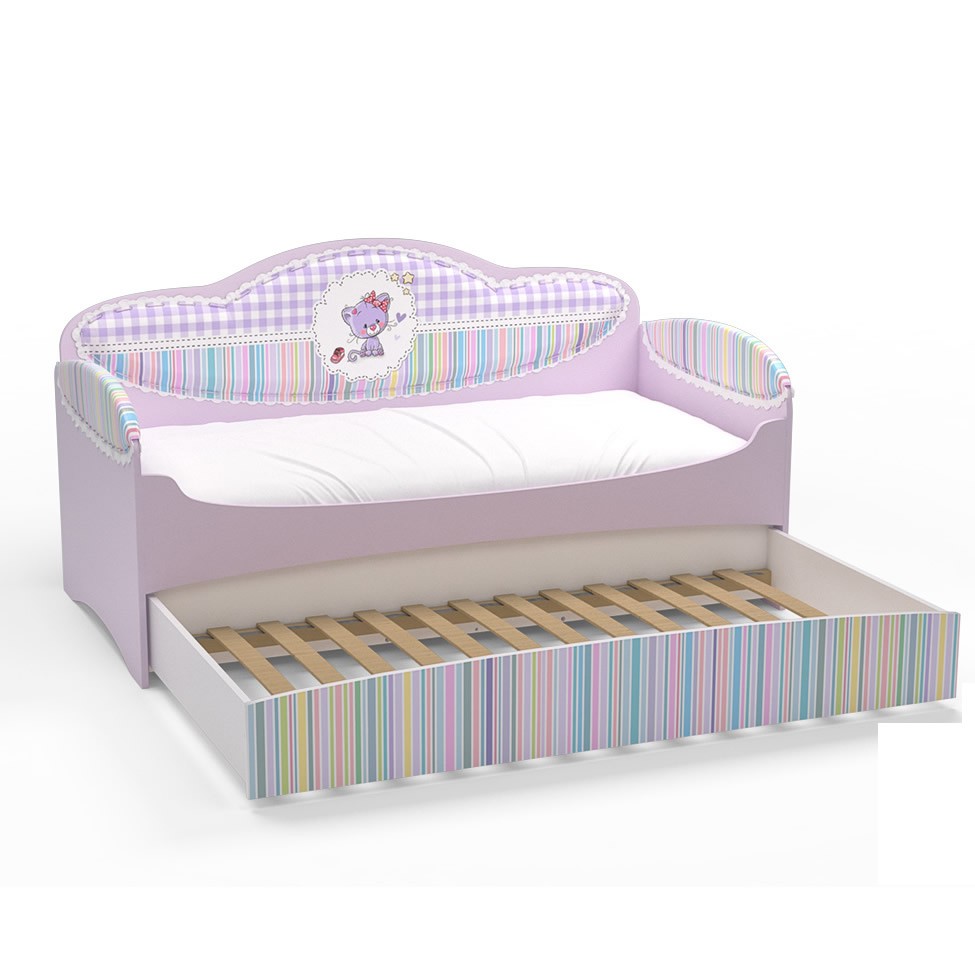 Диван-кровать для девочек Mia Сирень