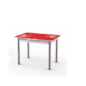 Обеденный стол "Грация" (красный)